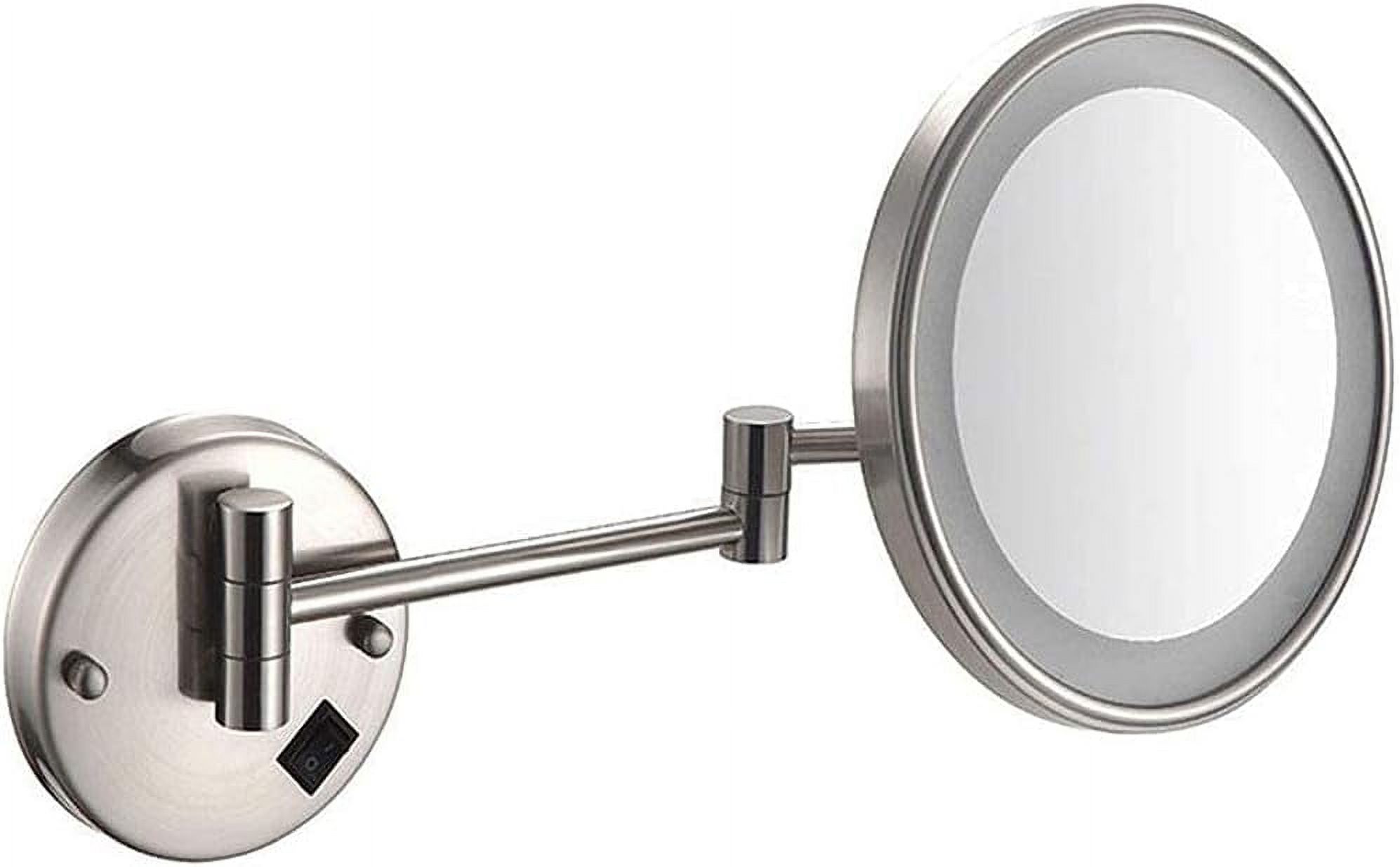 10X Magnification Wall Mounted Mirrors Makeup Shaving Mirror Bathroom