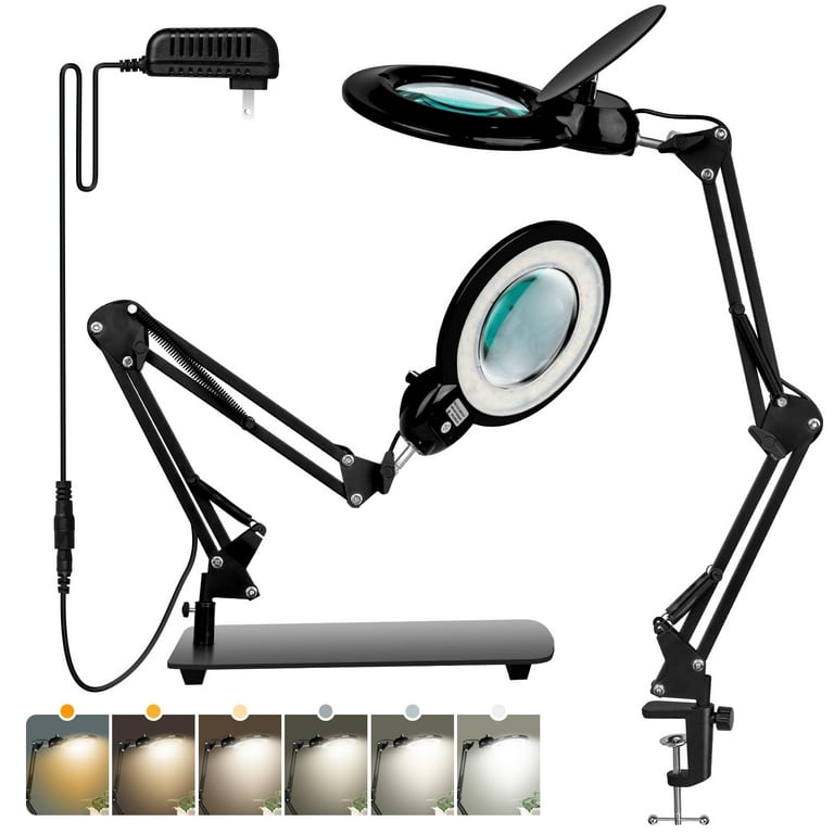 10x Magnifier with Light and Stand