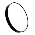 thumbnail image 1 of 10X Makeup Mirror Magnifying Mirror With Two Suction Cups Makeup Tools Round Mirror Big Mirror Ten Times Magnification black, 1 of 3