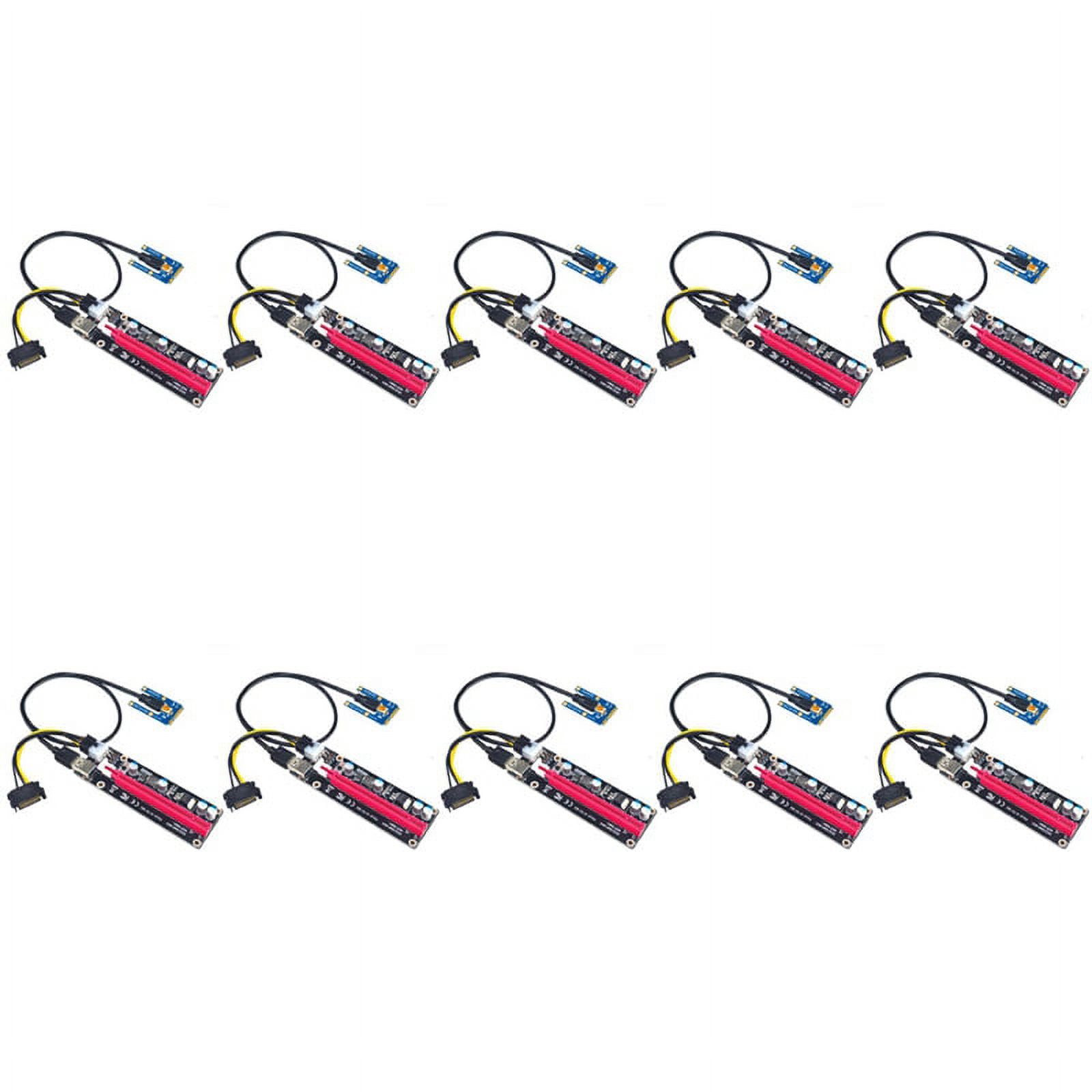 10X Mini PCIe To PCI 16X Riser for Laptop External Graphics Card EXP