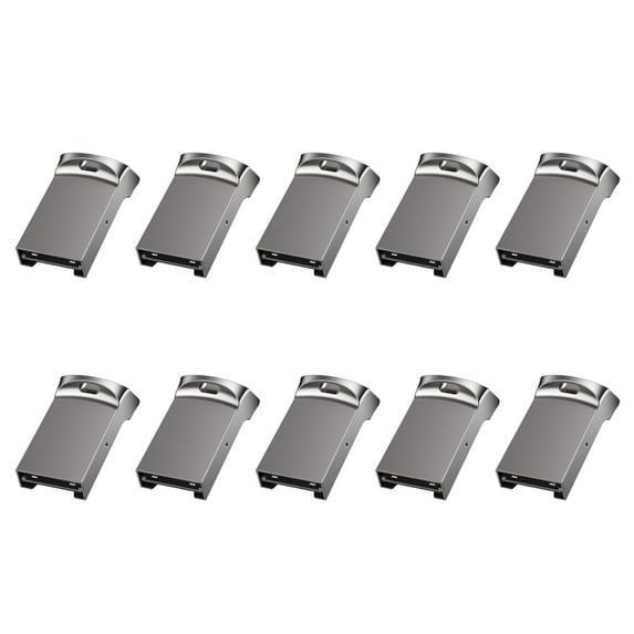 10X Mini TF Card Reader USB Computer Card Reader TF Card Memory Reader Adapter with LED Indicator for Computer Car Audio