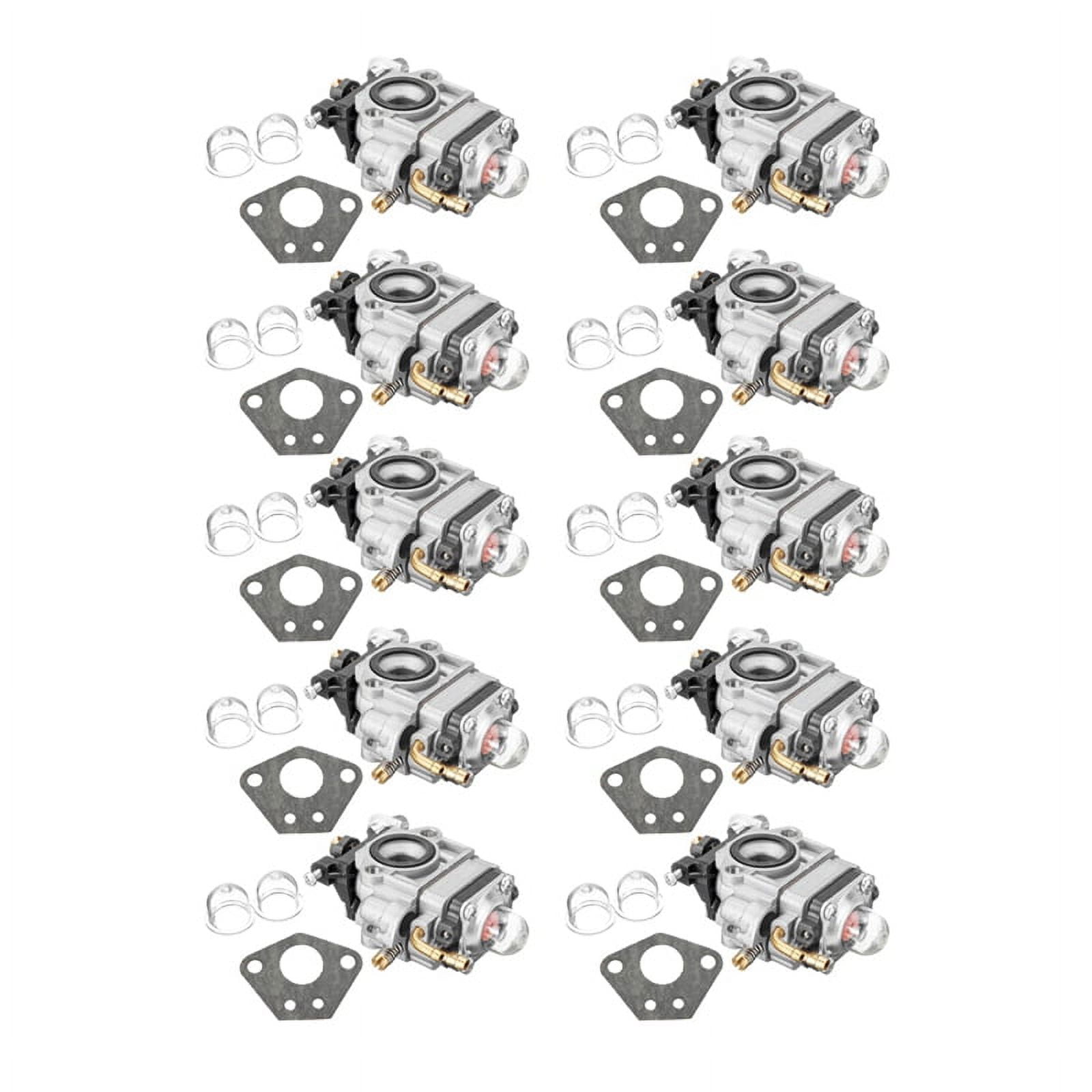 10X Motorcycle Carburetor 11mm 2 Stroke Carburettor for 43Cc 47Cc 49Cc 50Cc Scooter ATV Dirt Bike Lawn Mower