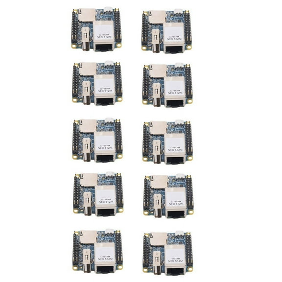 10X NanoPi NEO Open Source Allwinner H3 Development Board Super for Raspberry Pie Quad-Core -A7 DDR3 RAM 512MB Run