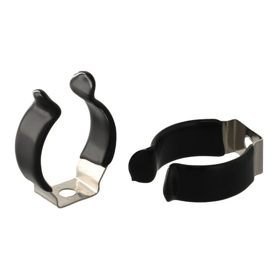 10X Narrow Base Tool Spring Terry Clips Pipe Clamp Heavy Duty Tool Storage Strap 20Mm