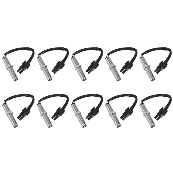 10X New 3034572 Magnetic Pickup Mpu Generator Speed Sensor Rotational Speed Sensor Rpm for Generator Set,10 x Speed Sensor,Black & silver
