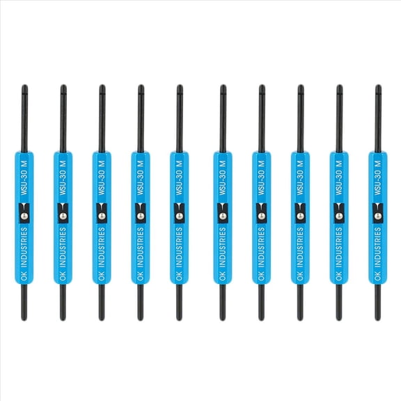 10X New Wire Wrap Hand Tools Wsu-30M Wire Wrap Strip Unwrap Tool for Awg 30 Cable Prototyping Wrapping,10 x Wire Wrap Tool,blue