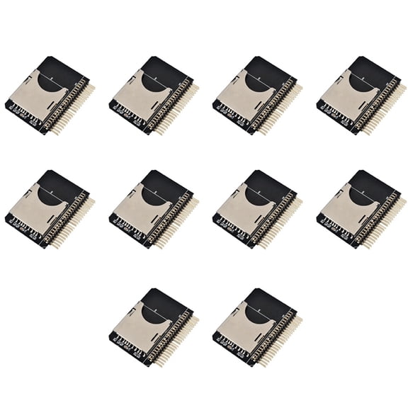 10X Notebook 2.5Inch Digital SD/SDHC/SDXC/MMC Memory Card to IDE 44 Pin Male Adapter SD 3.0 Converter