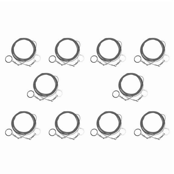 10X Outdoor Hand-Drawn Rope Saw 304 Stainless Steel Wire Saw Camping Life-Saving Woodworking Hand Saw Wire 5M