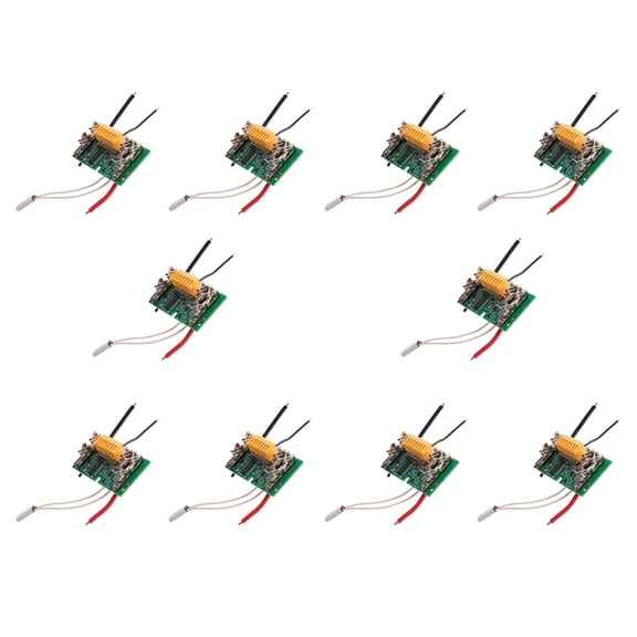 10X PCB Circuit Module Board Parts,Li-Ion Protection for Battery PCB Li-Ion 18V Battery PCB Chip Board