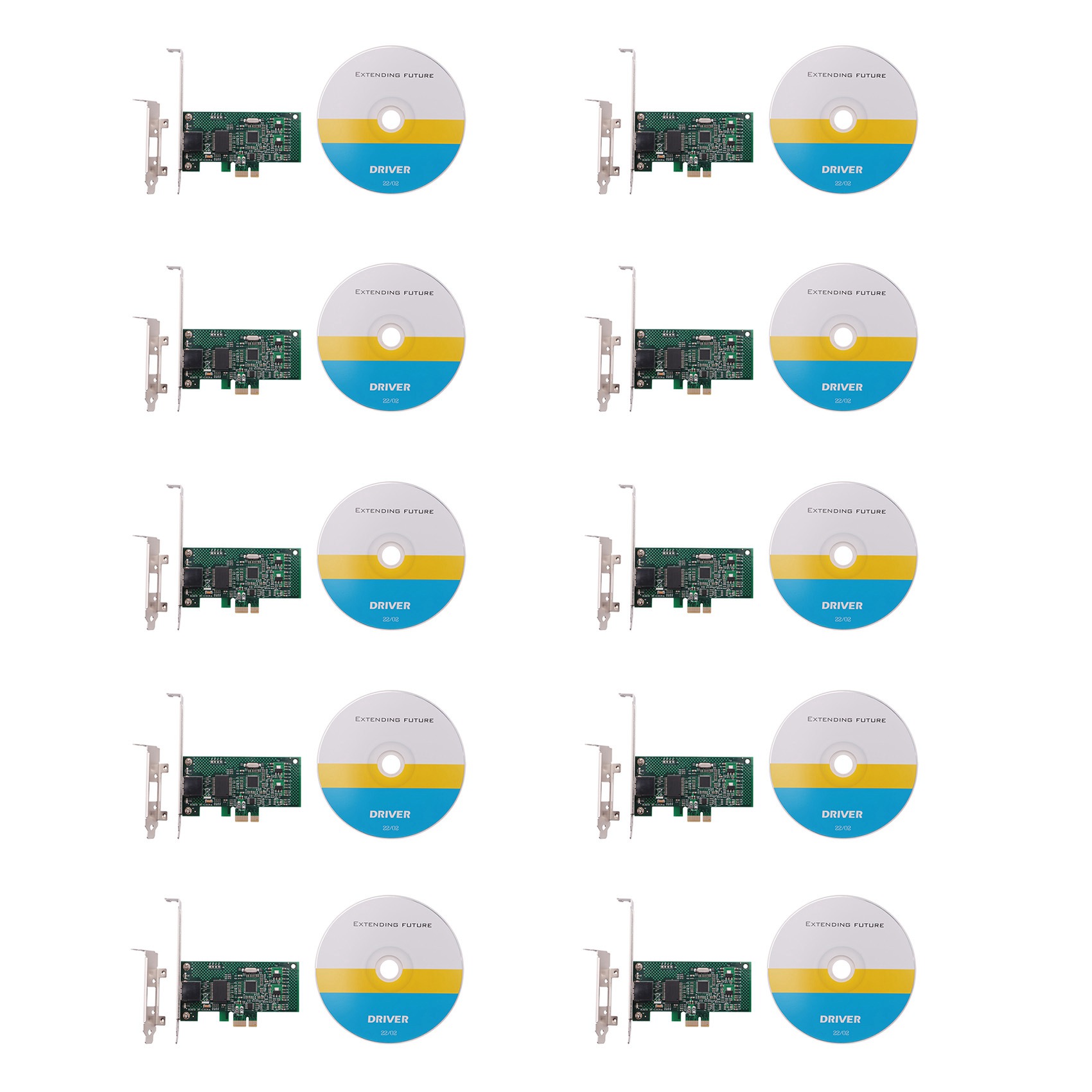 10X PCIE Gigabit Network Adapter Desktop 82574L Chipset NIC