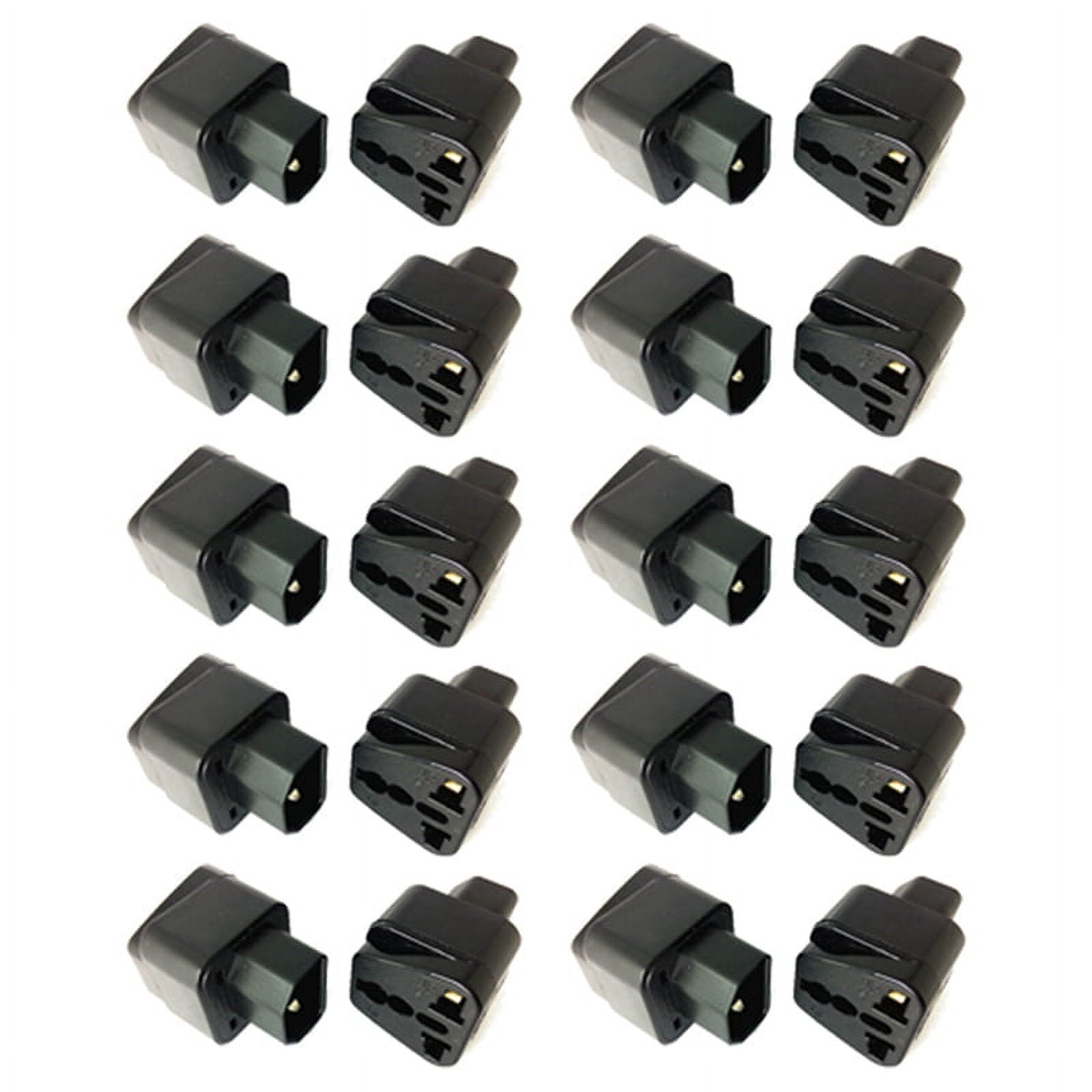 Server Plug 10X PDU Special Conversion Plug UPS C13 to Universal Socket Server ...