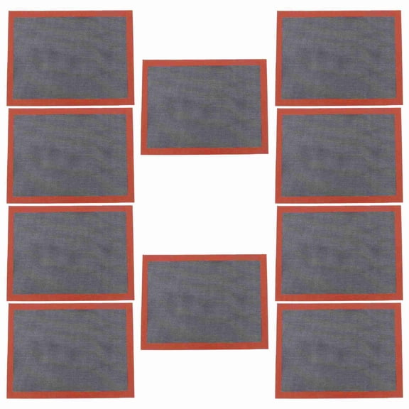 10X Perforated Silicone Baking Mat Non-Stick Oven Sheet Liner for Cookie /Bread/ Macaroon/ Kitchen Tools