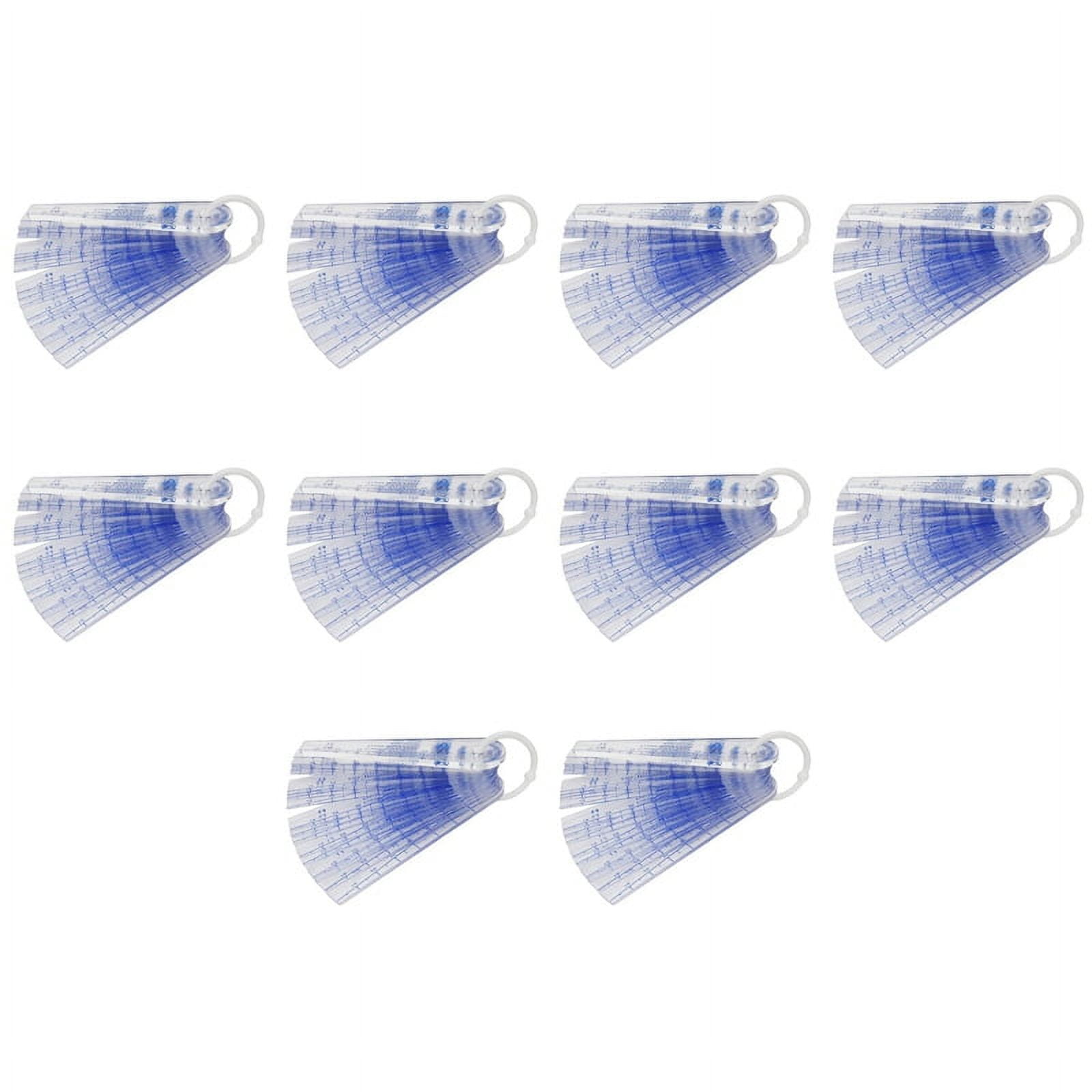 10X Plastic Feeler Gauge 0.05mm to 3mm Metric -Measuring Tool 21 Leaf