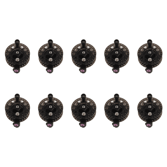 10X Plastic Ice Fishing Reels Fly Fishing Tackle Round Wheel Fishing Accessories