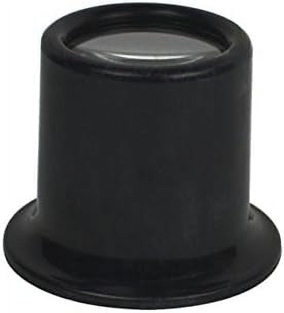 10X Power 1" Focal Length Plastic Eye Loupe Magnifier Jewelry Making Metal Inspection Tool