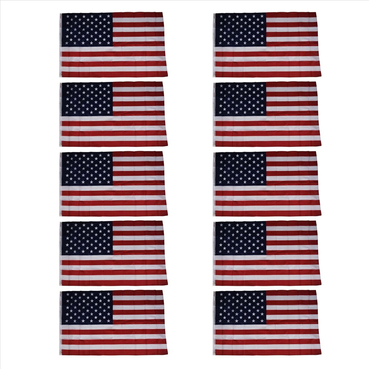 10X Promotion American Flag USA - 150 x 90cm (100% Image-Compliant)