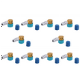 10X R1234Yf R134A Low Side Refrigerant Plus Fluorine Quick Coupler