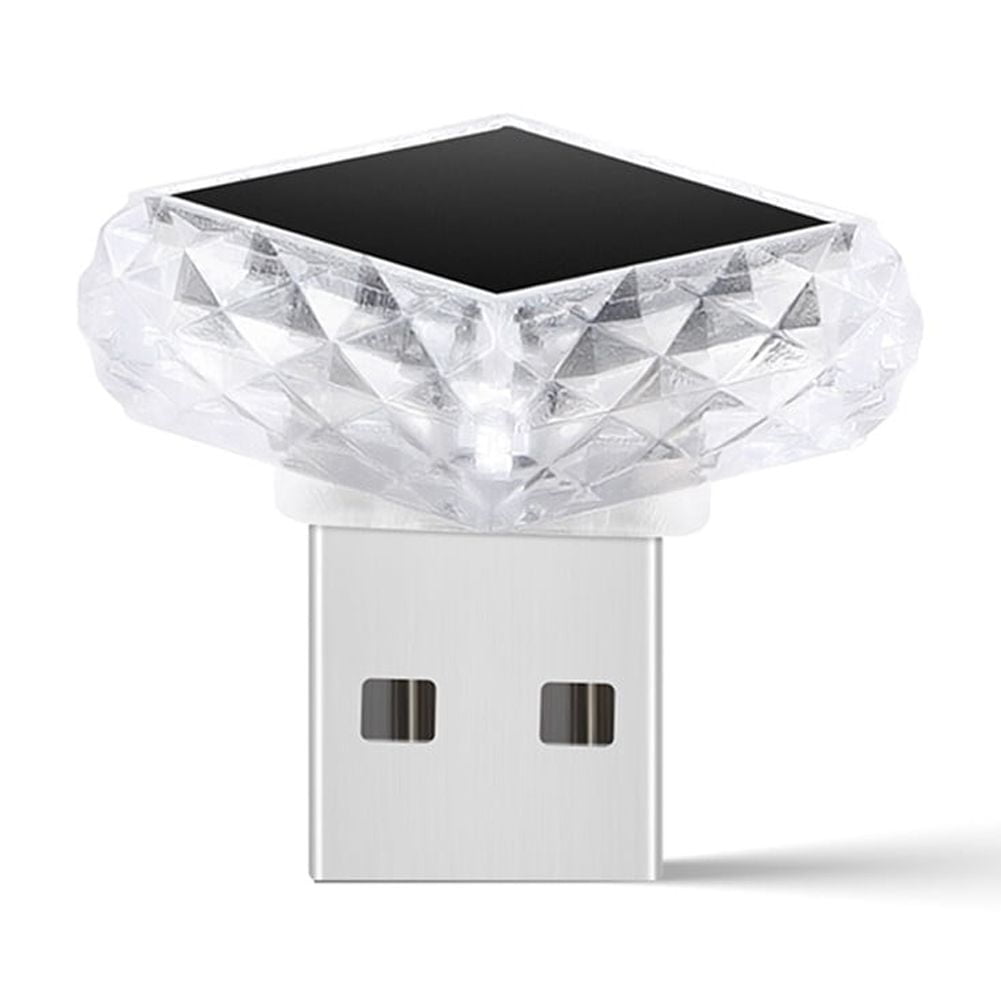 10X RGB USB PD Port LED Ambient Light Decorative Atmosphere Lamps Auto ...