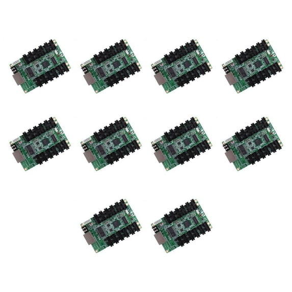 10X RV908 RV908M32 LED Screen Display Control System Receiving Card Support Static Scan Work with TS802D for Outdoor