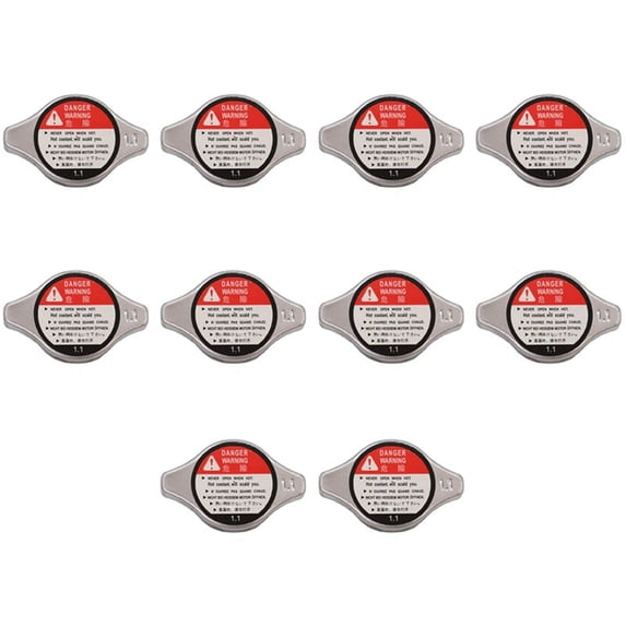 10X Radiator Cap, Replace 19045-RAA-003,for , - Accord, , , Elements, Fit, , Pilot, ,,10 x Radiator Cap,Silver