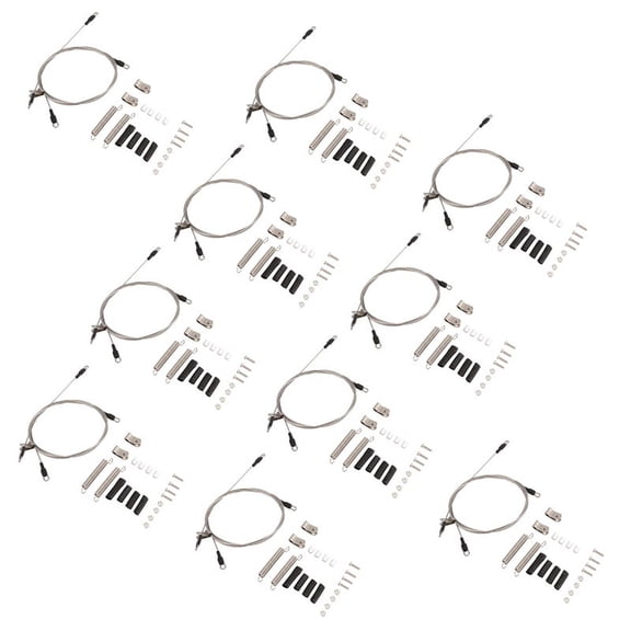 10X Rc Car Modified Part Steel Rope for 1/10 Rc Crawler -4 Trx4 Axial Scx10 D90 D110