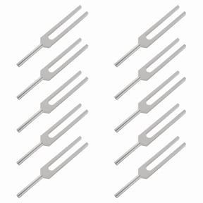 10X Repair 528 Hz. Tuning Fork,10 x 528Hz tuning fork,Silver