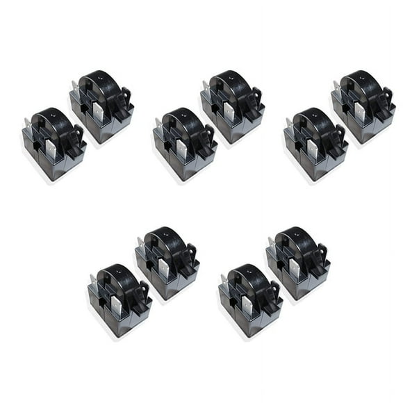 10X Replacement Part 3 Pin QP2-4.7/QP2-4R7 4.7 Ohm Refrigerator PTC / Relay for Mini Fridges And Coolers