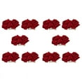 thumbnail image 1 of 10X Rose Flower Hair Clip Slide Flamenco Dancer Pin Brooch Lady Styling Accessories, 1 of 9