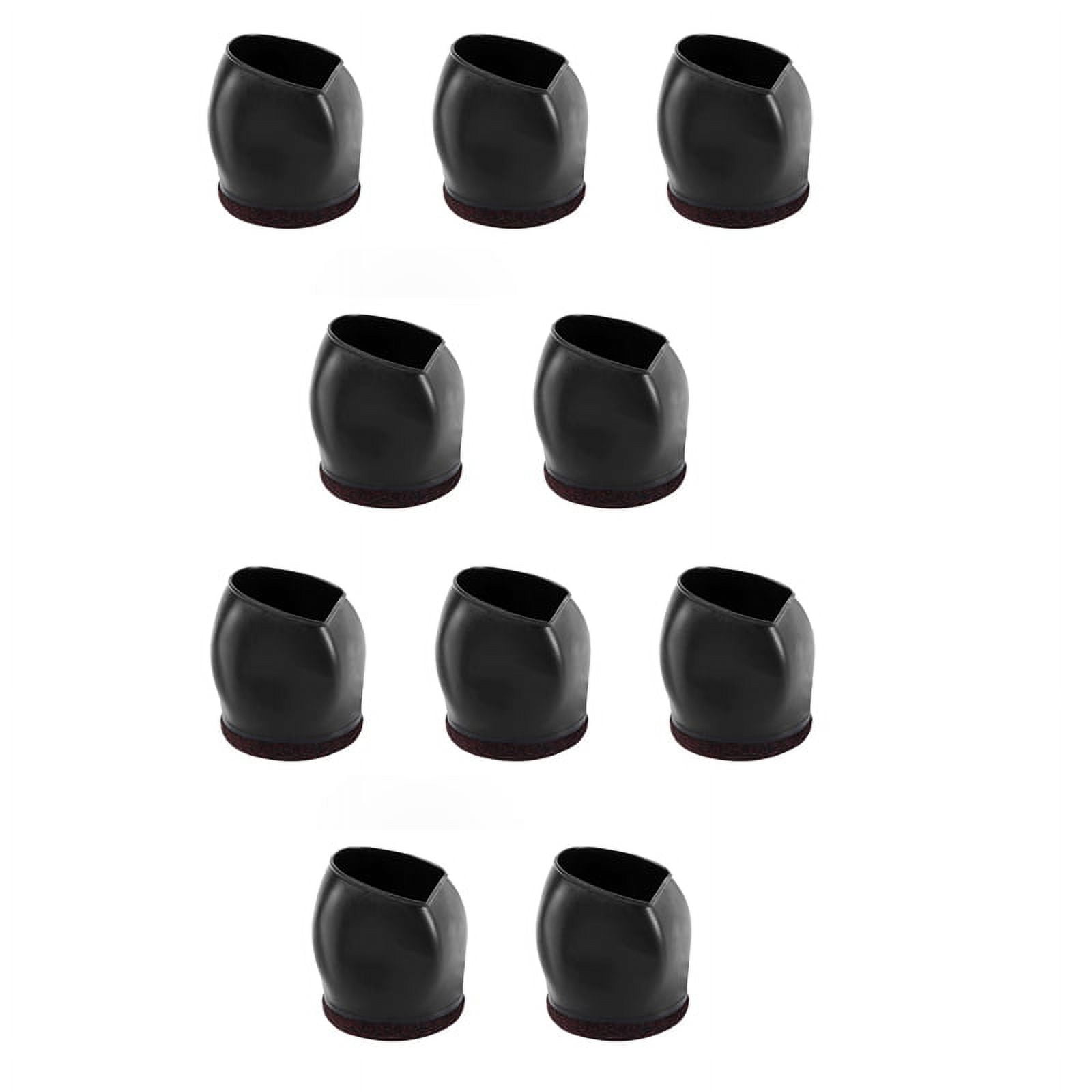 10X Rubber Bed Office Chair Wheel Stopper Furniture Legs Caster Cups Chair Feet Floor Protectors