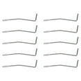 10X Silver 5.0Mm Rocker Tremolo Arm Vibrato Steel Lever for Electric
