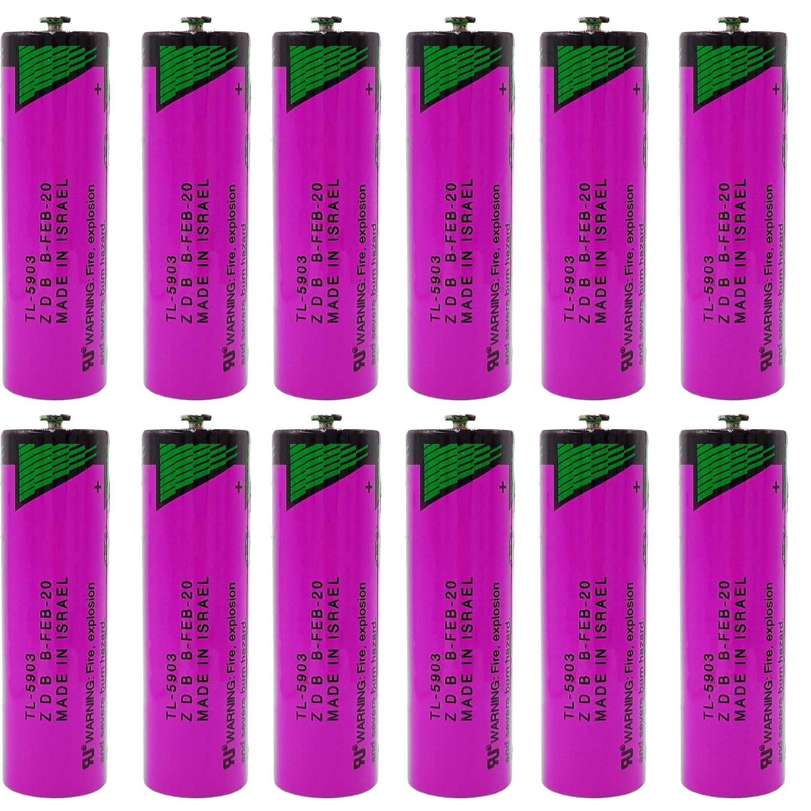 10X TL-5903 3.6V AA battery 6ES7971-0BA00 Back-up Battery For Siemens s7-400