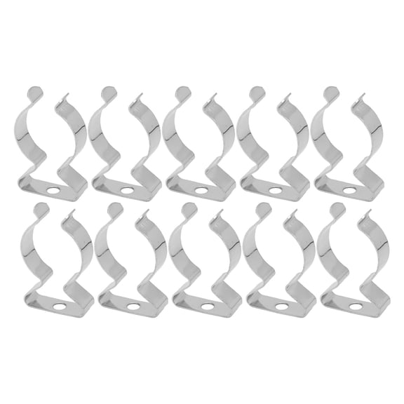 10X Tool Spring Terry Clips Snap Shed Closed Heavy Duty Wall Mount Clips New