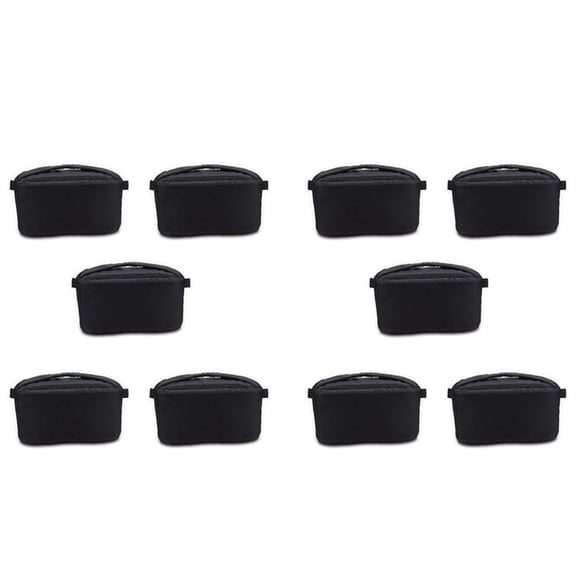 10X Universal Insert Partition Padded Camera Bag Shockproof Sleeve Cover for Dslr Slr Camera(Black)