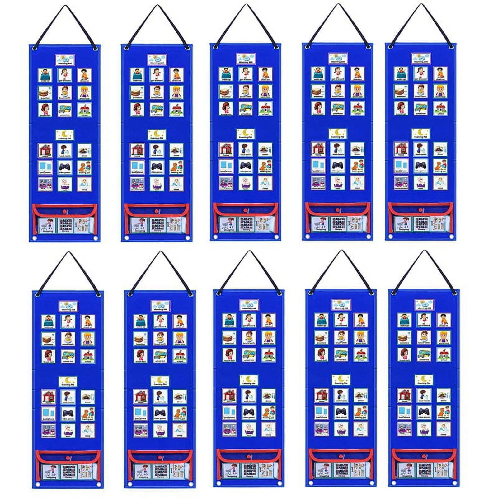 10X Visual Schedule for Kids Daily Routine Chart with 700 Cards ...