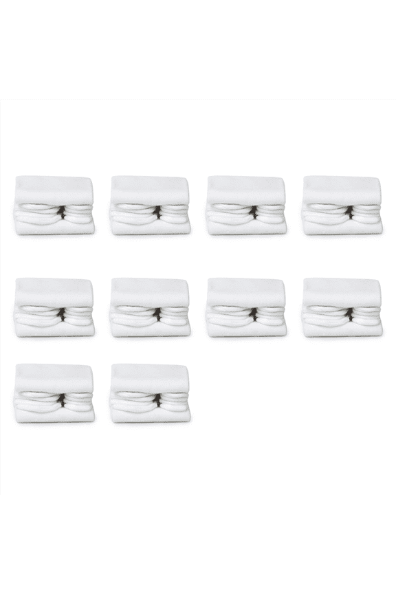 White Unisex Japanese Geta Clog Flip Flop Cotton Tabi Socks Split Toe