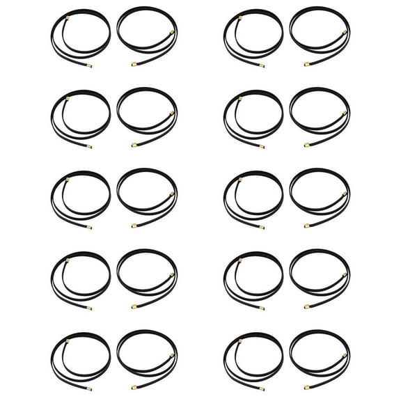 10X X+Y Synchronous Belt -6mm x 765mm+Y 720mm Closed-Loop Timing Belt Terminal for Creatity 3 3D Printer,10 * X Axis Belt 10 * Y Axis Belt,black