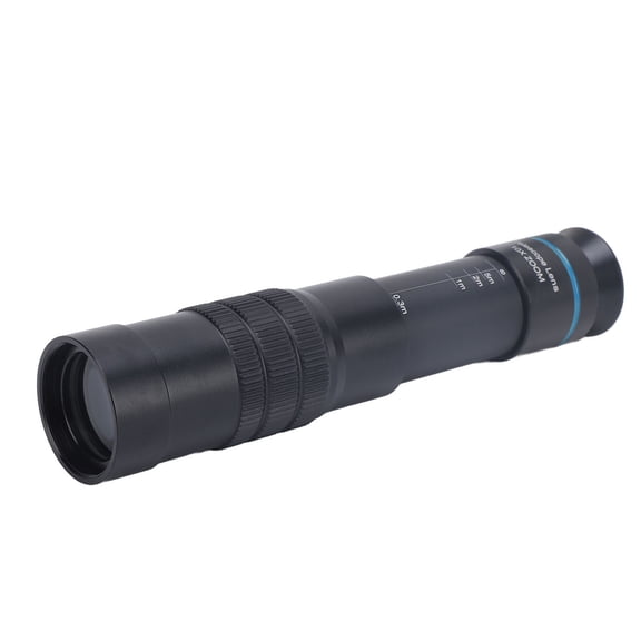 10X Zoom HD Phone Telephoto Lens and Portable Mobile Clip Monocular Telescope for Outdoor Sports Watching Games and Concerts Blue 10 inches / 25.4 cm