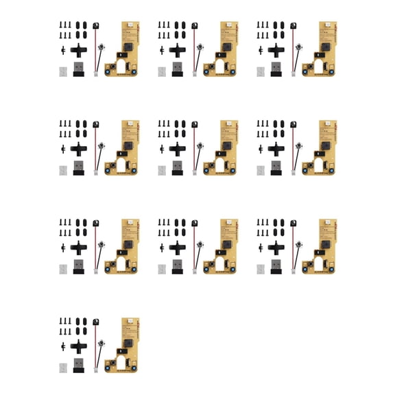 10X for Bamboo Lab DIY 3D Printing Wireless Mouse Kit Model 002 Computer Mouse Components with Printer Parts