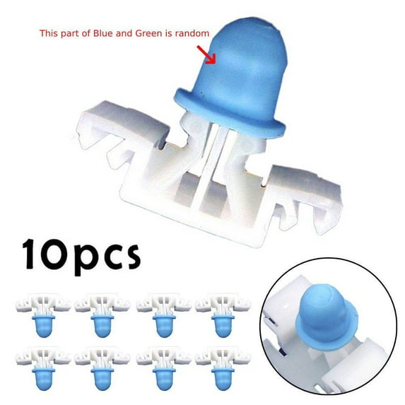 10X for Bmw E36 Exterior Side Moulding / Door Bumpstrip Fastener Clips