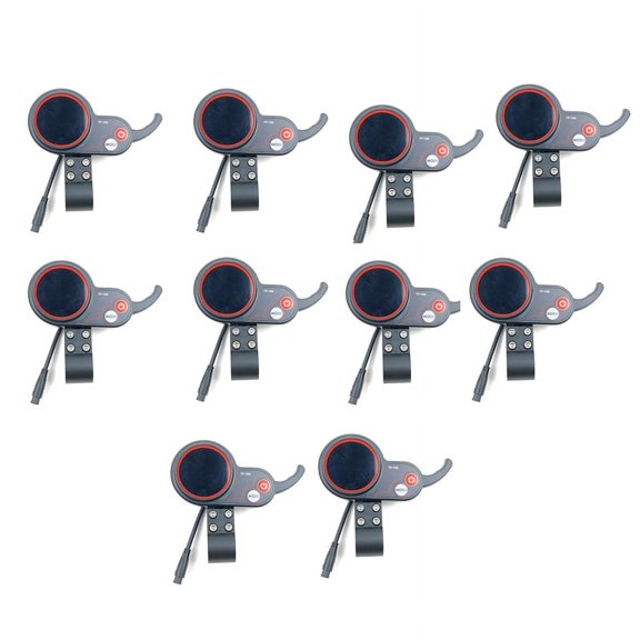 10X for Electric Scooter Controller Component Electric Control Board Communication Instrument TF-100 Display,10 * Display screen,black