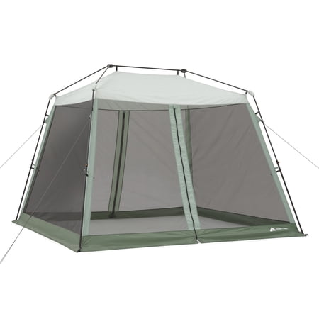 ozark trail 10' x 10' instant screen house with double hub