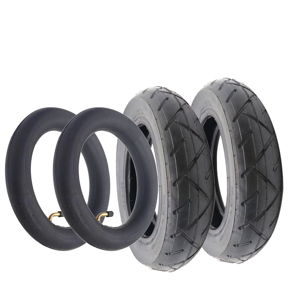 10X2.125 Inch Inner & Outer Tube Tire For Electric Scooter, 50/75-6.1 Replacement Inflated Tires,10X2 Tyre For Gotrax G4/G Max Ultra/Tour Xp & hover-1/ hover 1 ebike & Apollo Explore (2 Sets)
