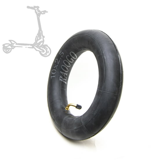 10X2.5 & 10x2.50 Inner Tube Tire 45 Degree Valve Angle for Electric Scooter fit 10x2.125
