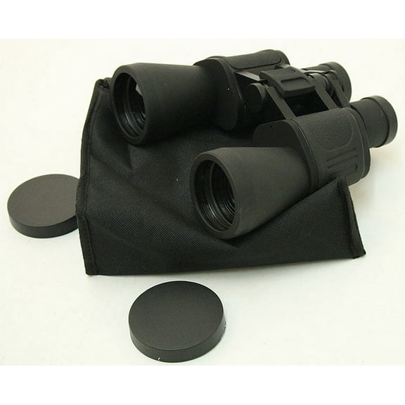10X60 Zoom Perrini Optic High Powered Super Clear Sharp View Black Binoculars
