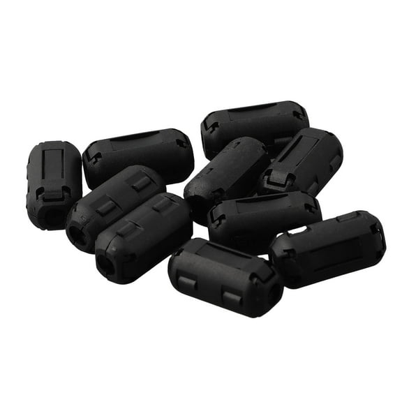 10Xtdk Ferrite Core Noise Suppressor Filter Ring Cable Clip On Wire Rfi 5Mm