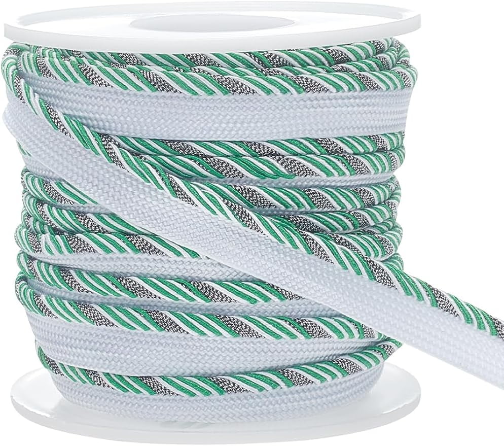 Trims By The Yard 5 Yards Of Emmerson 1/4" Twisted Lip Cord Trim In Natural Color