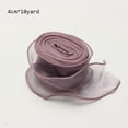thumbnail image 1 of 10Yards/Roll Chiffon Silk Ribbon Organza Satin For DIY Craft Gift Wrapping Decoration Wedding Bouquets Wreath Sewing Supplies, 1 of 4