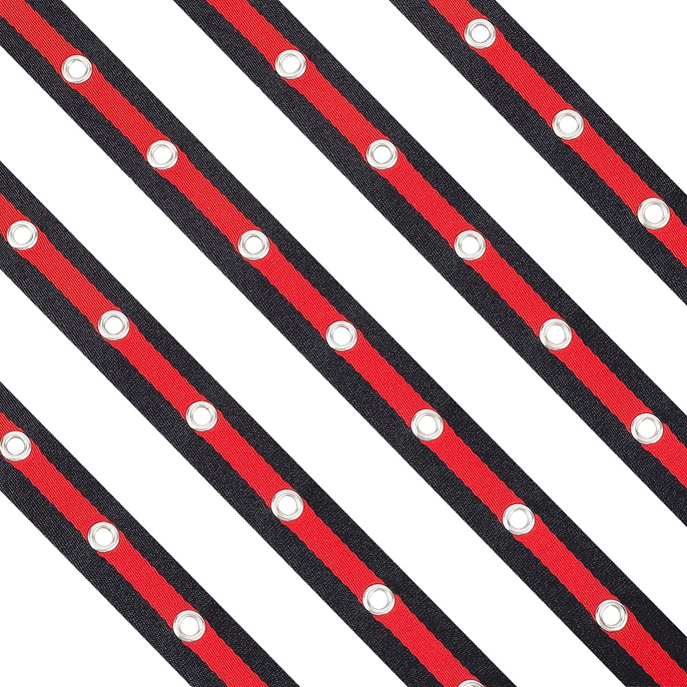 10Yards Stripe Grommet Eyelet Twill Tape Trim 3/4 inch Wide Metal ...