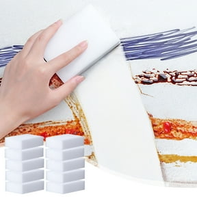 10ack Magic Sponge Eraser Sheets, Melamine Sponge Foam, Multi-Functional Household Cleaning Non-Scratch Scrub Sponge Pads for Kitchen, Bathroom, Tub, Sink, Furniture, Car, Walls, Shoes