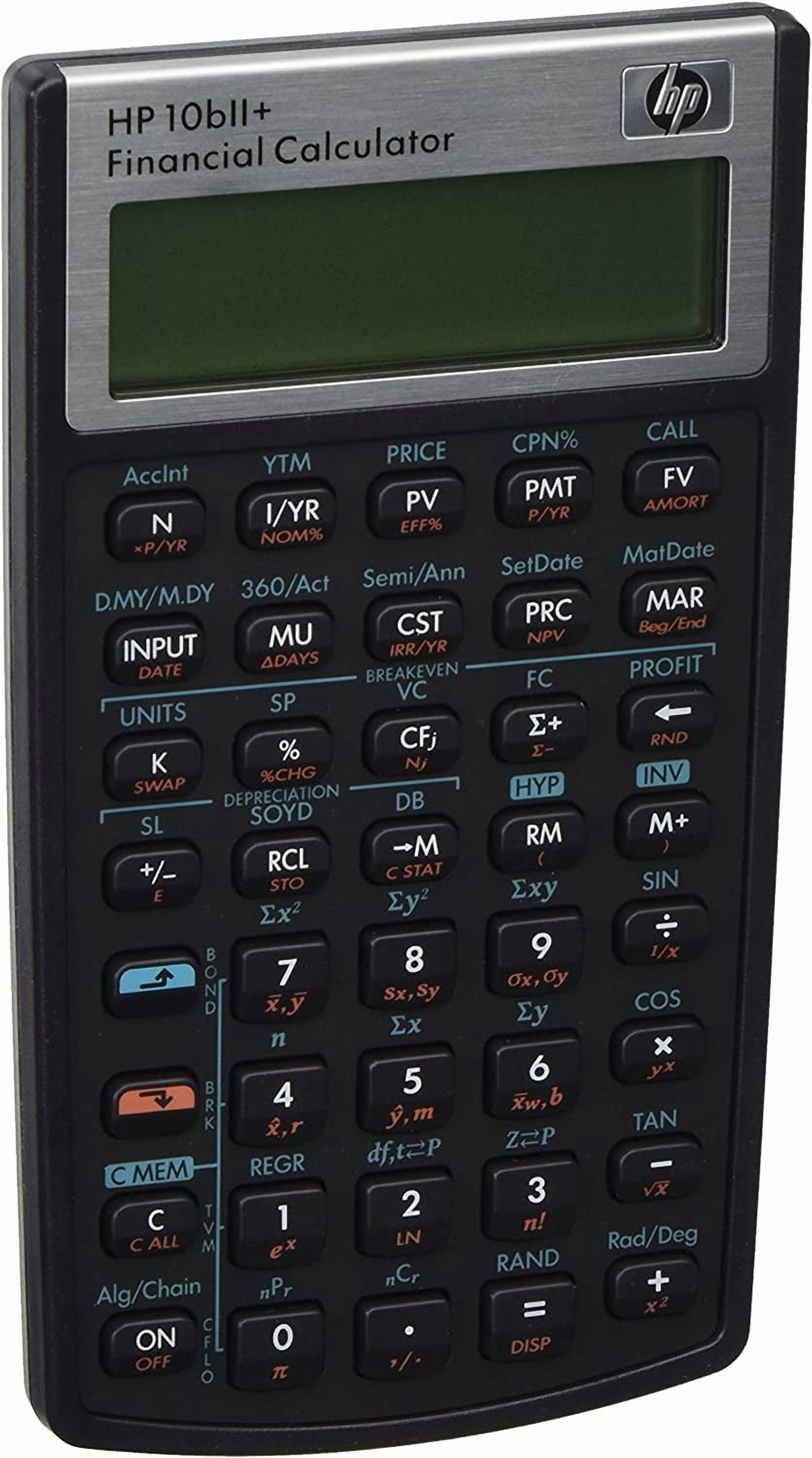 10bII Financial Calculator 12-Digit LCD 10bII Financial Calculator, 12-Digit LCD by HP